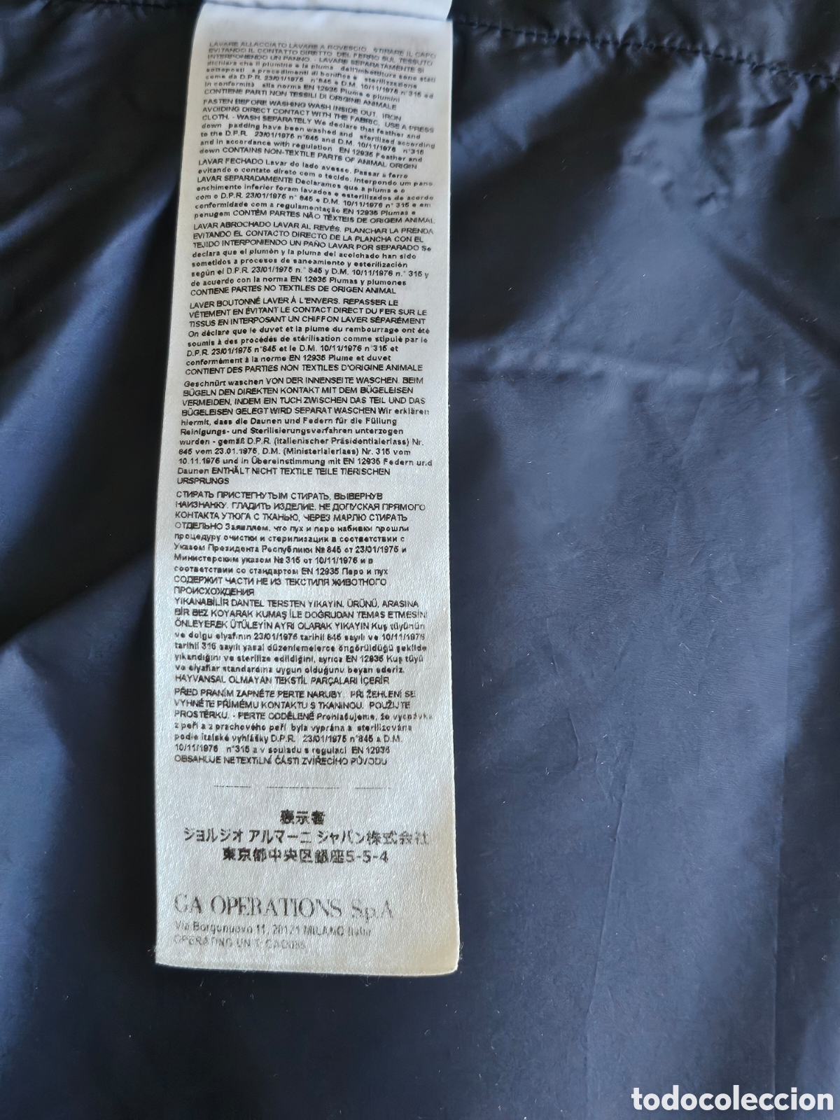 Vintage: Chaqueta Armani exchange Icon azul - Foto 15