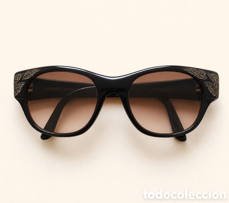 Vintage: Gafas de sol vintage Talladas a mano Francia