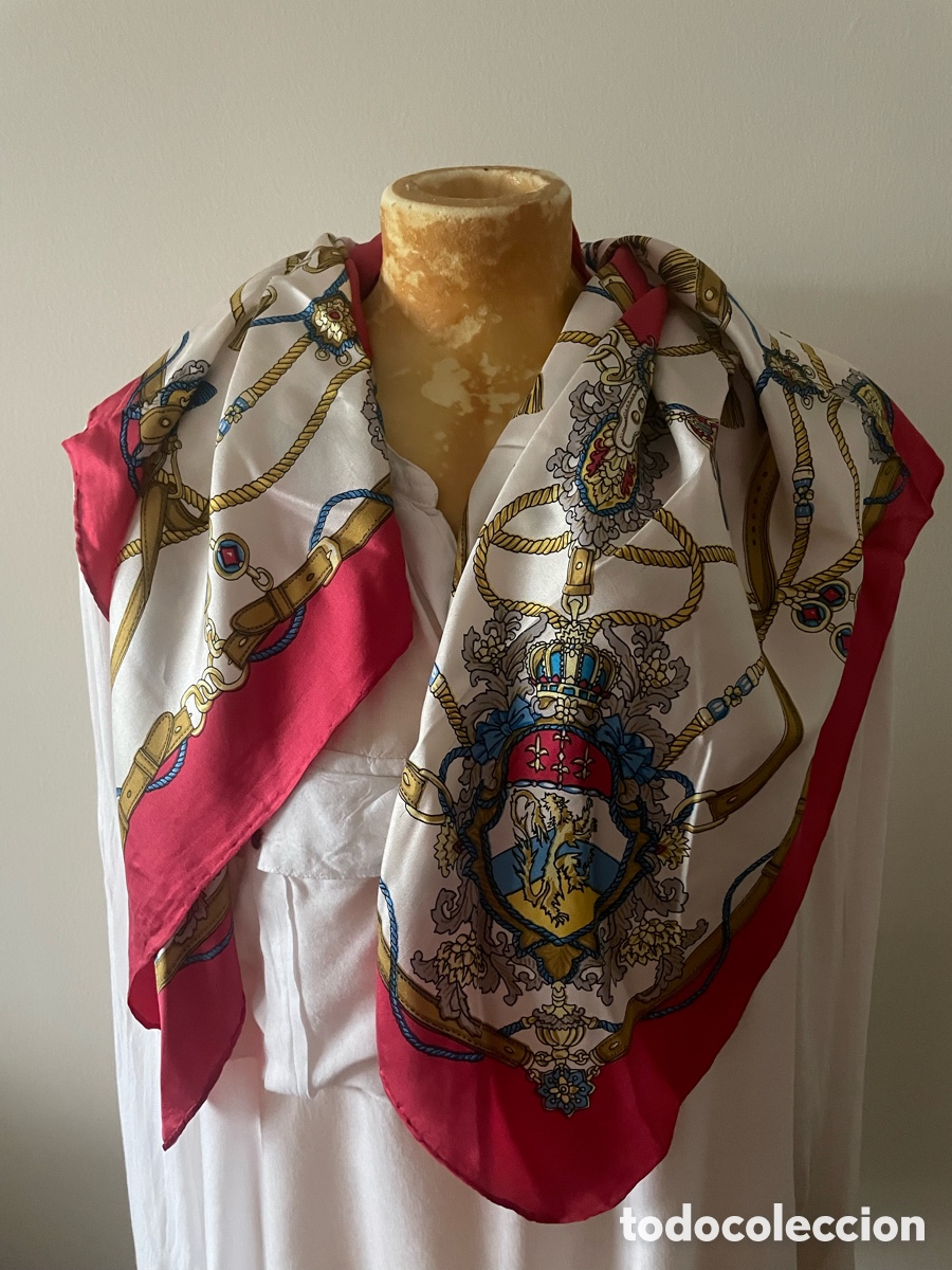 Vintage: pa&ntilde;uelo en seda Italiana