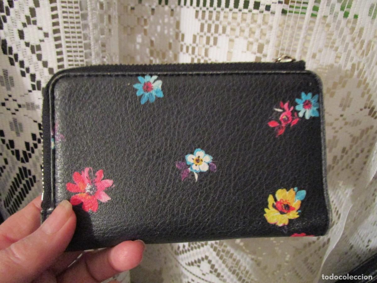 Vintage: PRACTICO BILLETERO MONEDERO DESIGUAL - Foto 2