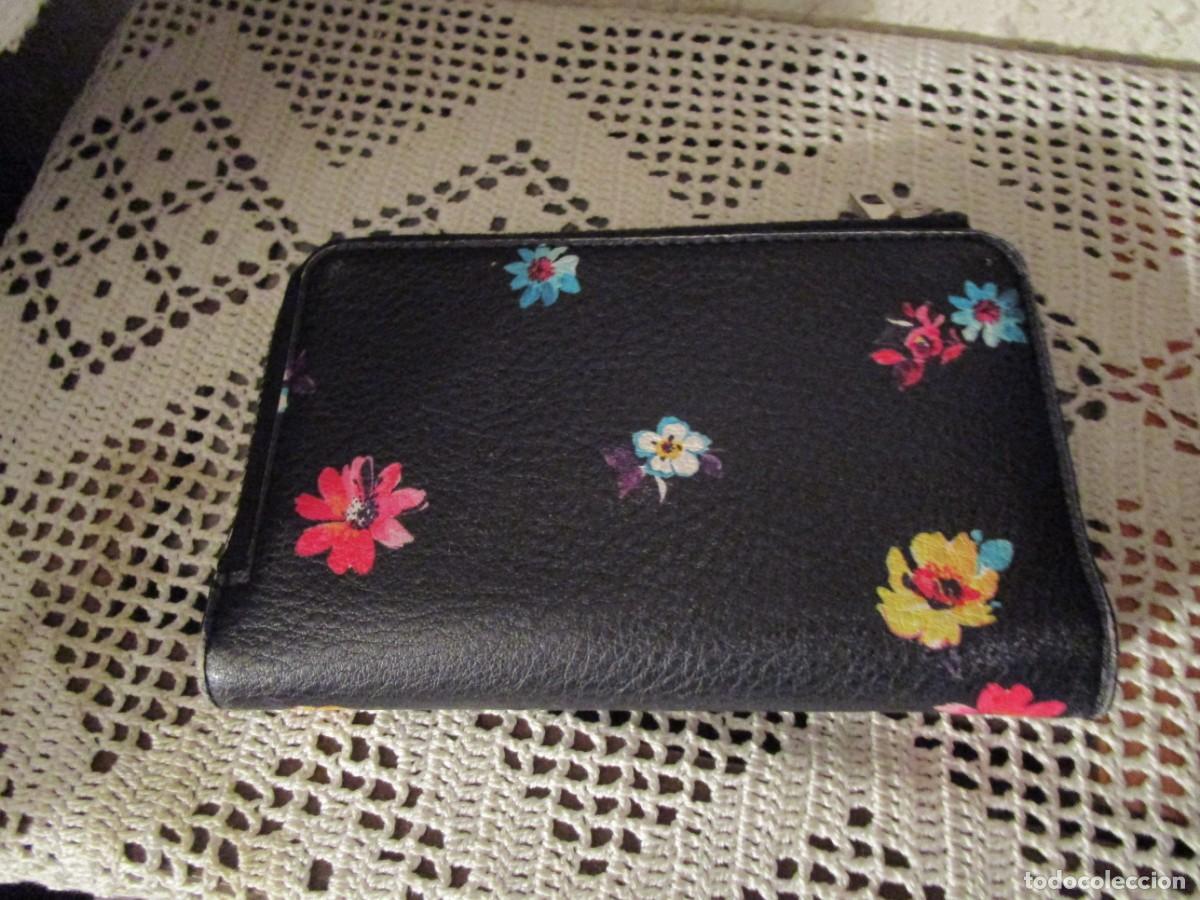Vintage: PRACTICO BILLETERO MONEDERO DESIGUAL - Foto 4