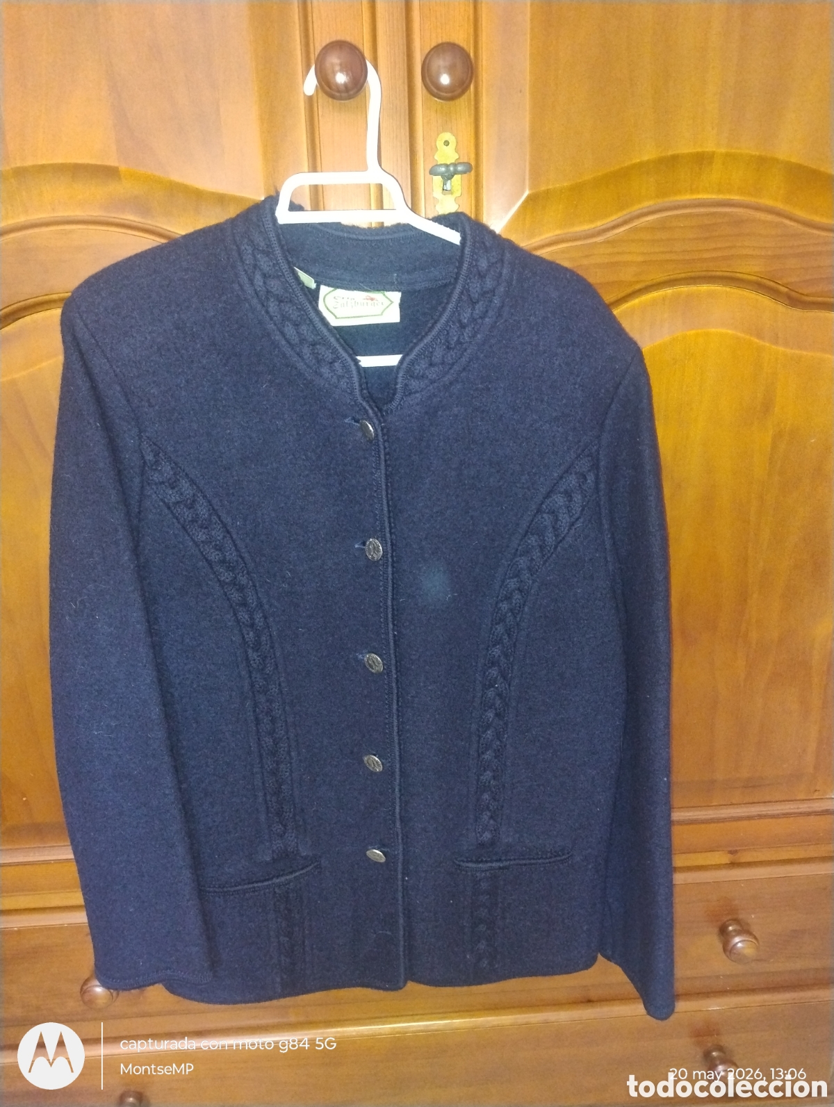 Vintage: Chaqueta vintage austr&iacute;aca de lana &rdquo;Orig. Salzburger&rdquo; - Estilo Alpino / Trachten
