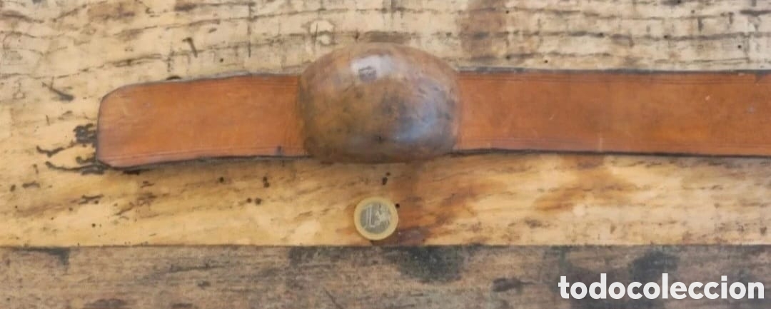 Vintage: Cintur&oacute;n vintage cuero y madera - Foto 2