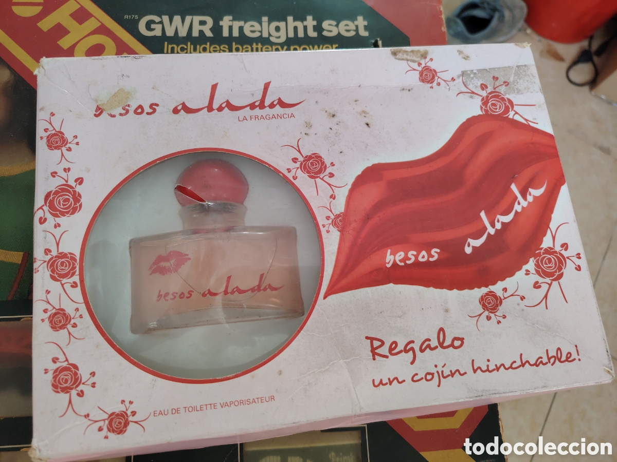 Vintage: Estuche colonia besos alada