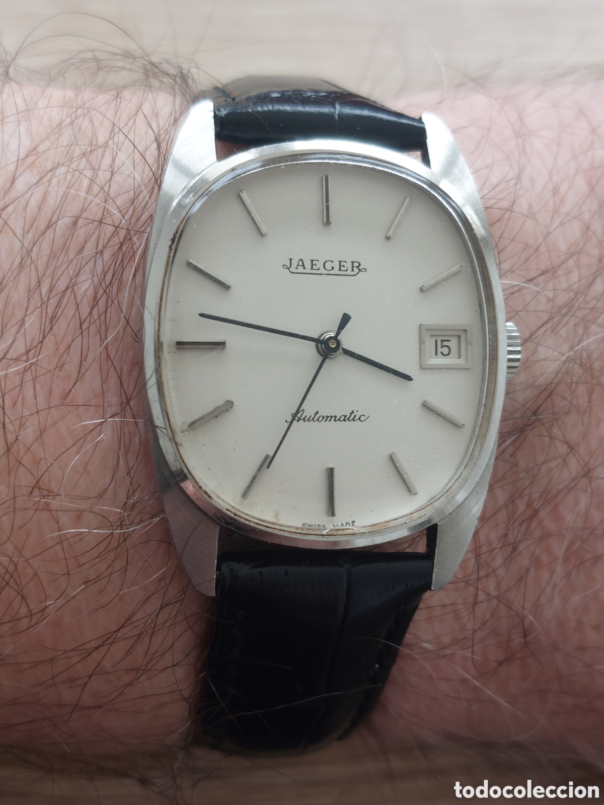 Vintage: Montre Jaeger Automatique - 34x31 mm