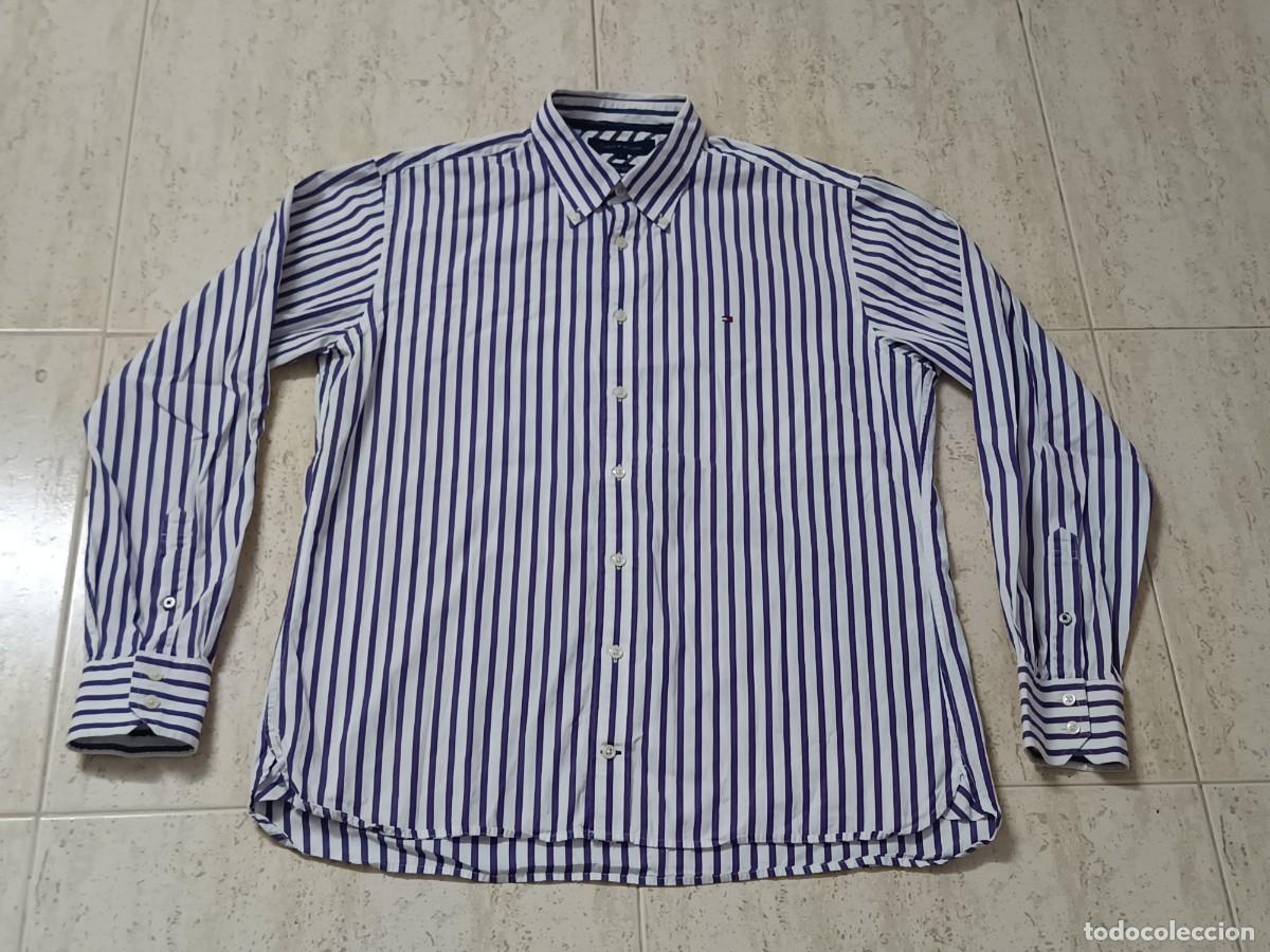 Vintage: CAMISA TOMMY HILFIGER TALLA L (80's Two Ply Cotton)