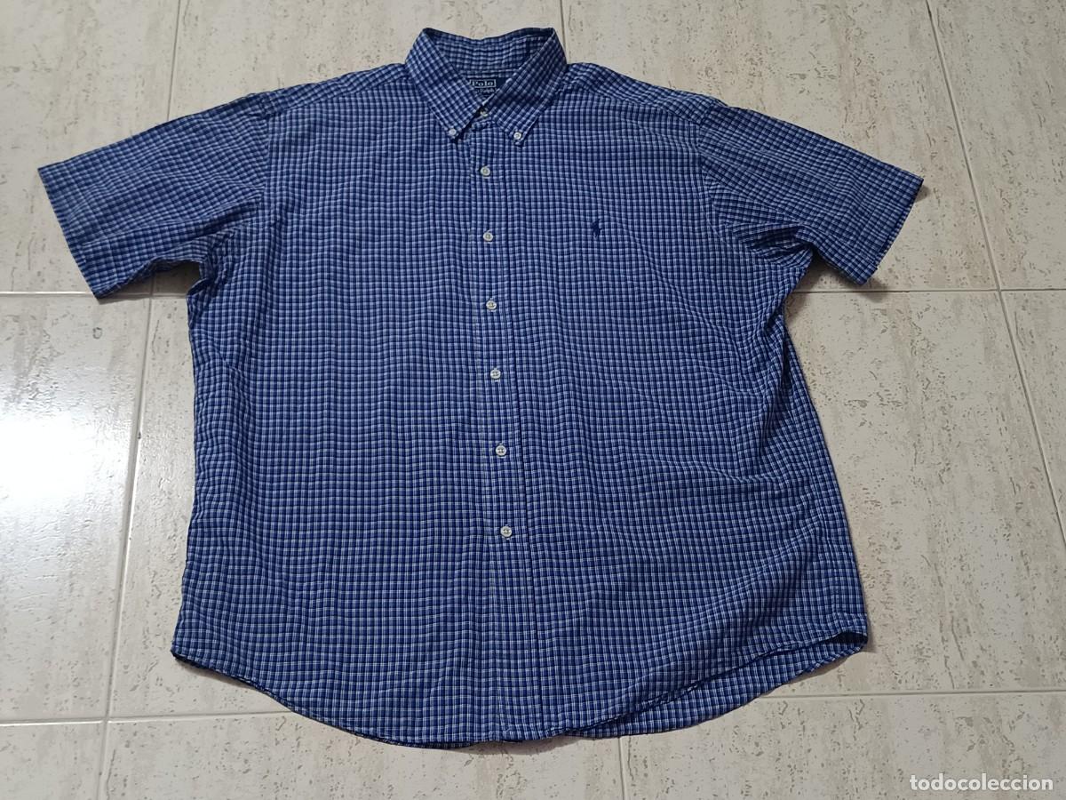 Vintage: Camisa Ralph Lauren Custom Fit. Talla XL