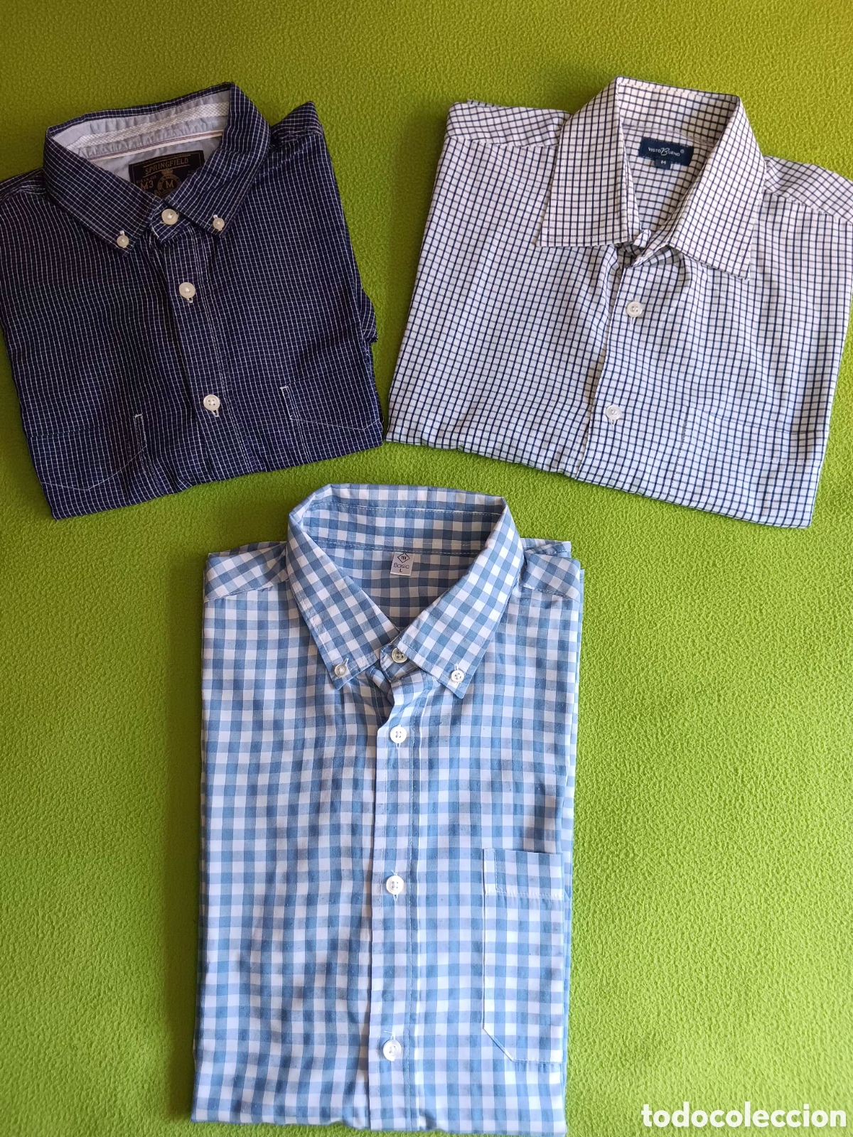 Vintage: Lote 3 camisa de hombre .T M y TL