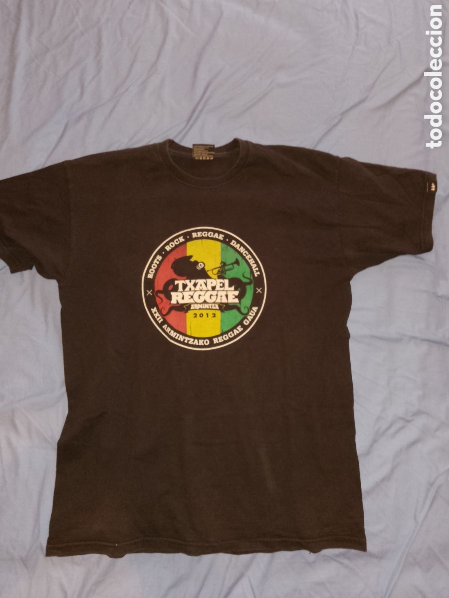 Vintage: TXAPEL REGGAE FESTIVAL 2012 - Camiseta LASDOSYALGO