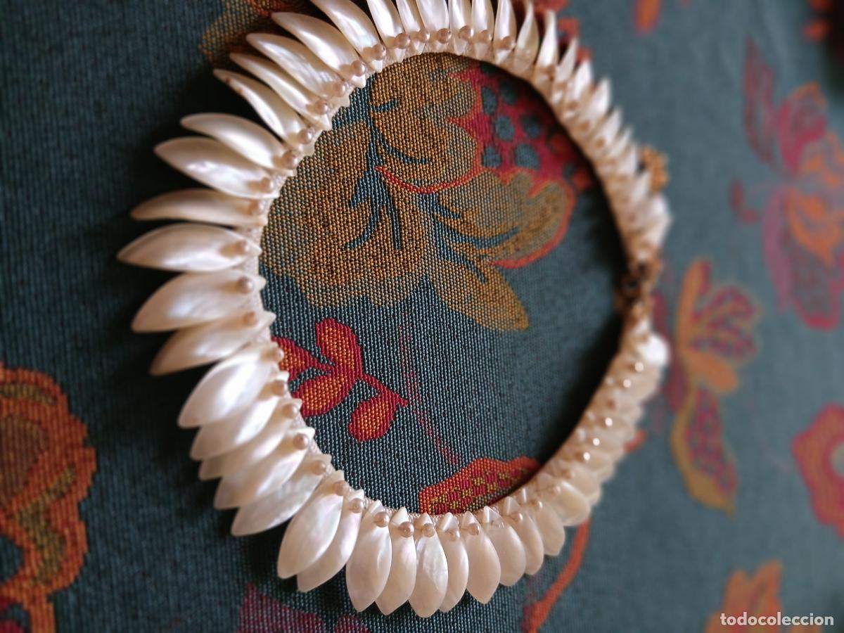 Vintage: Collar nacar antiguo - Foto 3