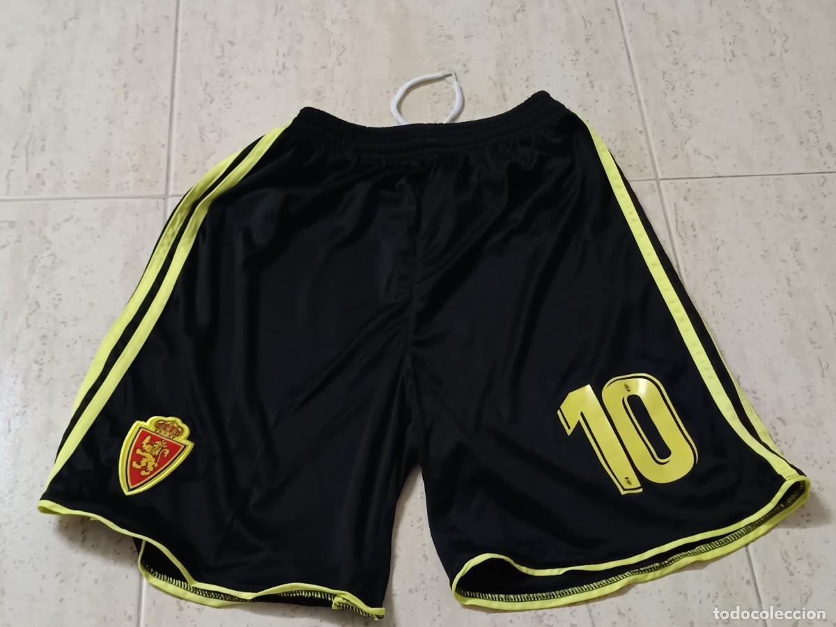Vintage: SHORTS REAL ZARAGOZA. PLAYER 10. TALLA L