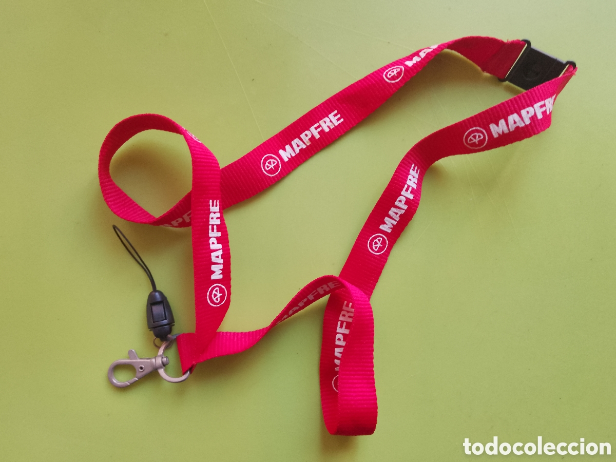 Vintage: MAPFRE . COLGANTE - LANYARD . - Foto 4