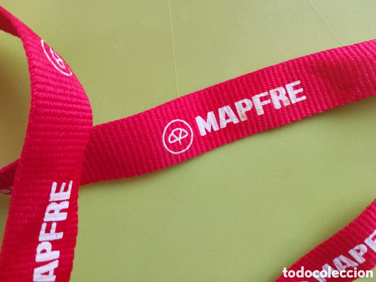 Vintage: MAPFRE . COLGANTE - LANYARD . - Foto 3