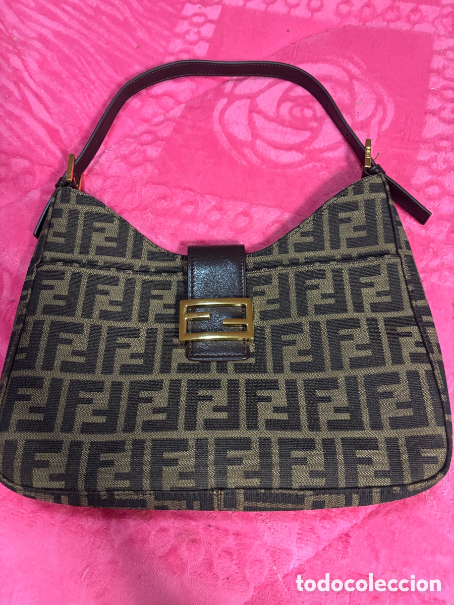 Vintage: Bolso Fendi lona y piel