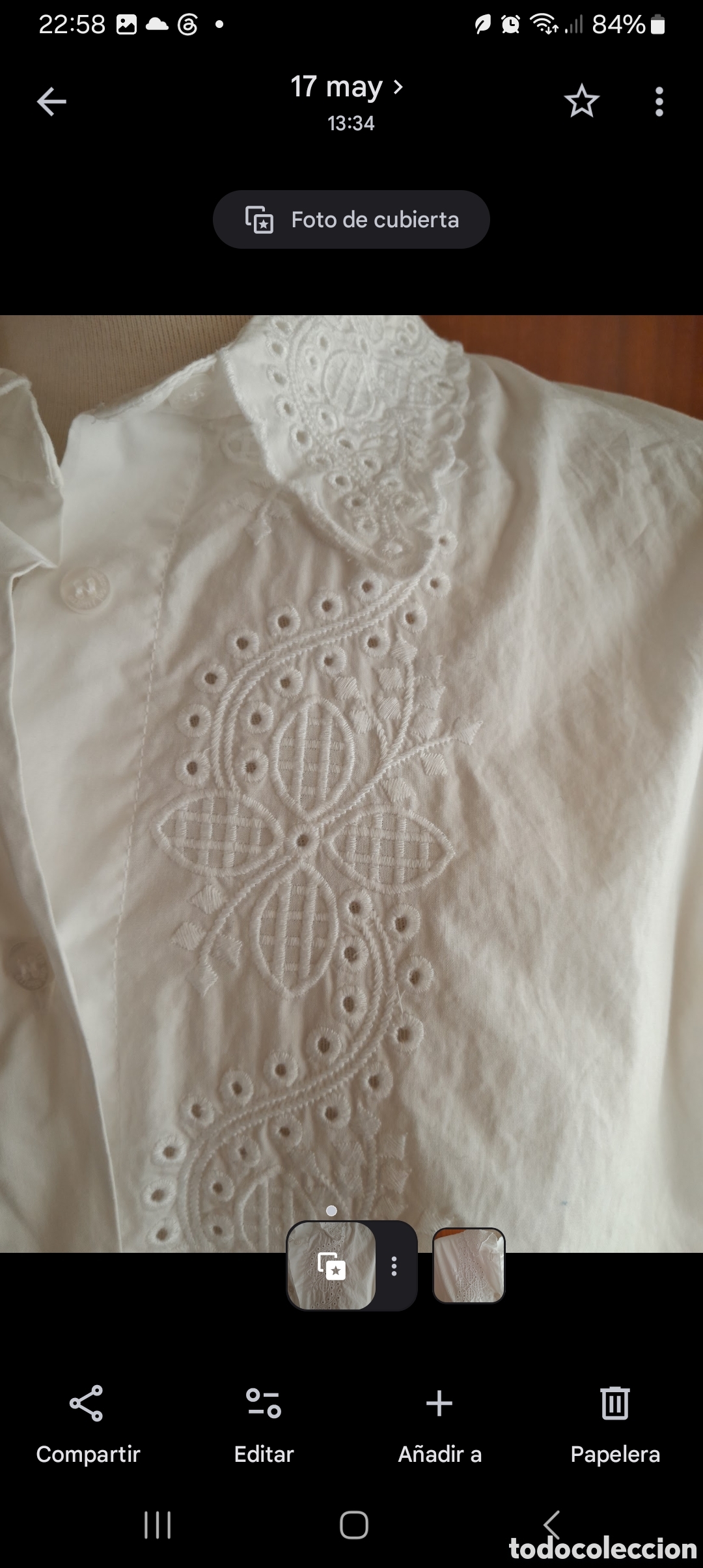 Vintage: Camisa Pedro del hierro - Foto 3