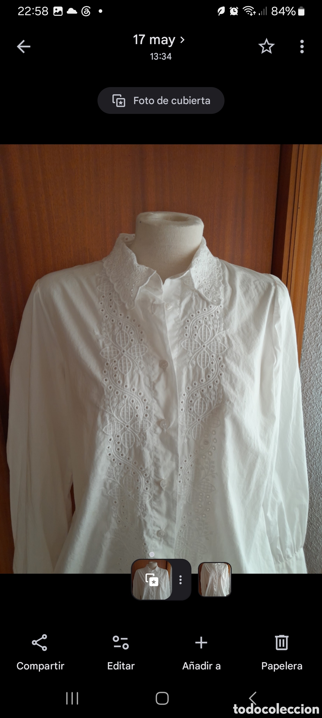 Vintage: Camisa Pedro del hierro