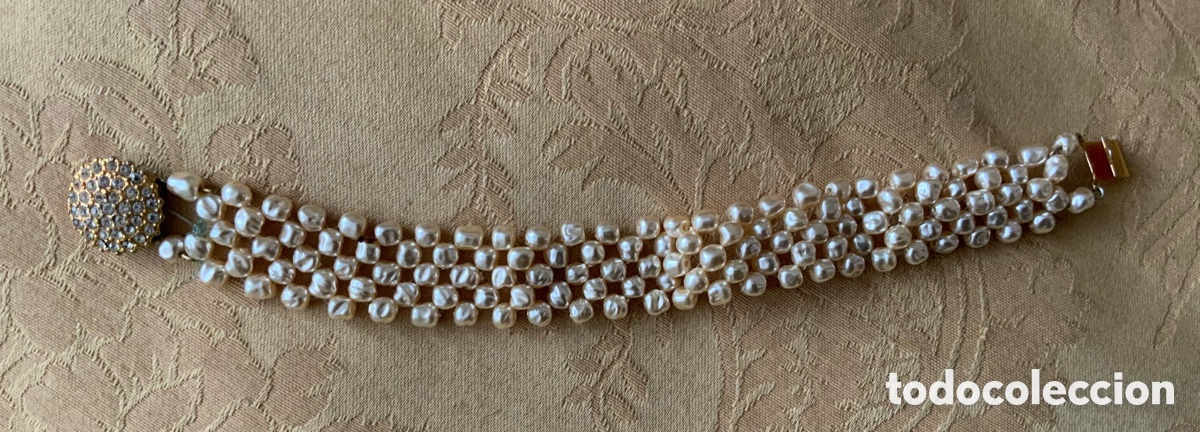 Vintage: PULSERA A&Ntilde;OS 60 PERLAS - Foto 10