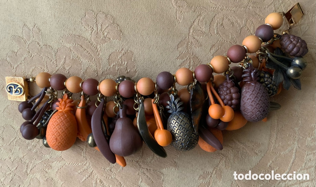 Vintage: PULSERA A&Ntilde;OS 60 FRUTAS - Foto 7