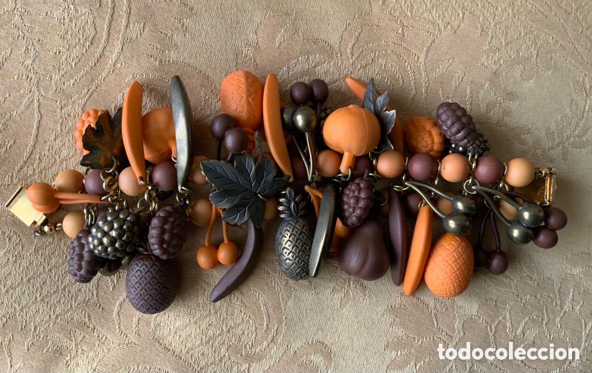 Vintage: PULSERA A&Ntilde;OS 60 FRUTAS - Foto 9
