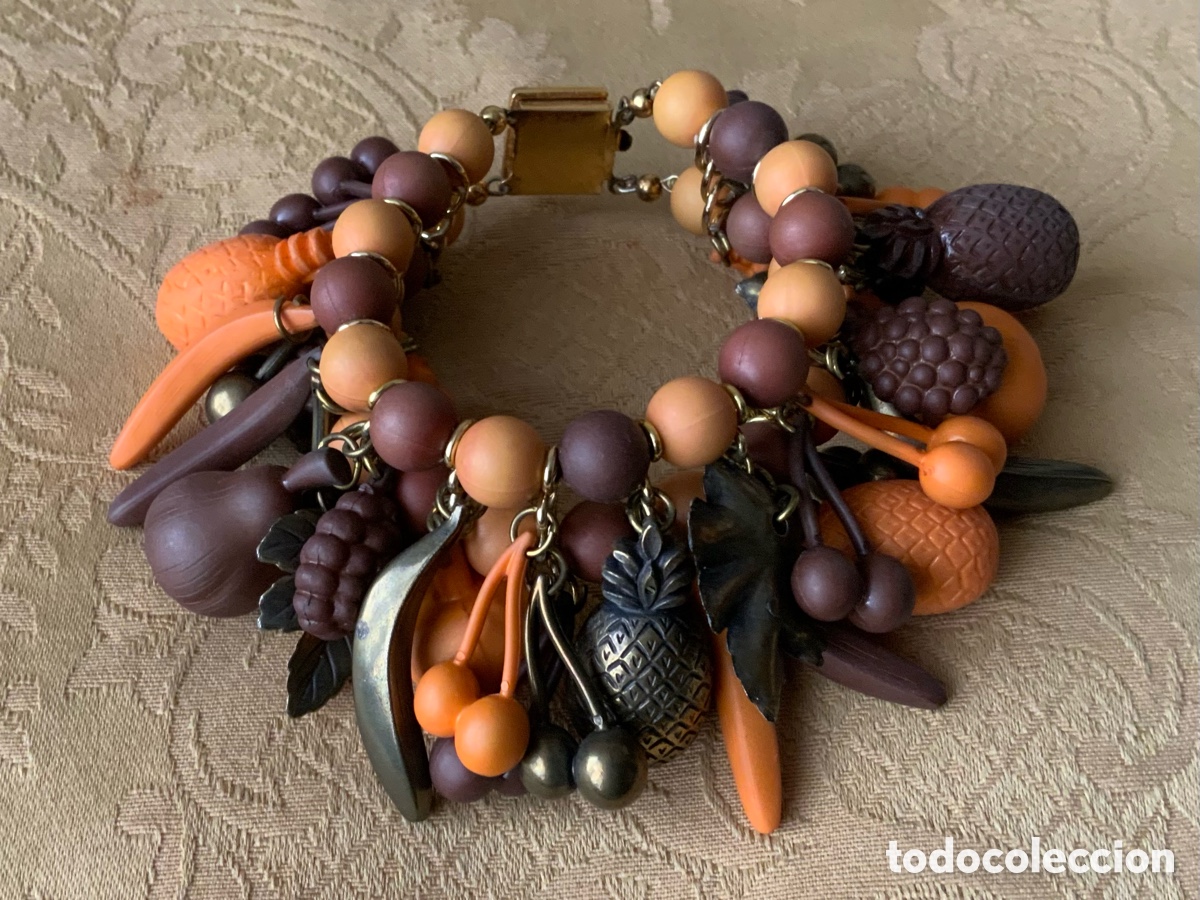 Vintage: PULSERA A&Ntilde;OS 60 FRUTAS - Foto 11