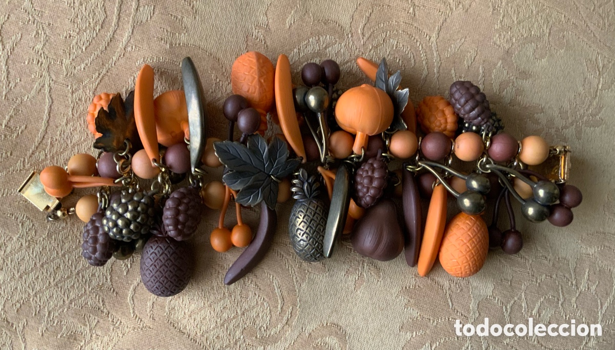 Vintage: PULSERA A&Ntilde;OS 60 FRUTAS - Foto 13