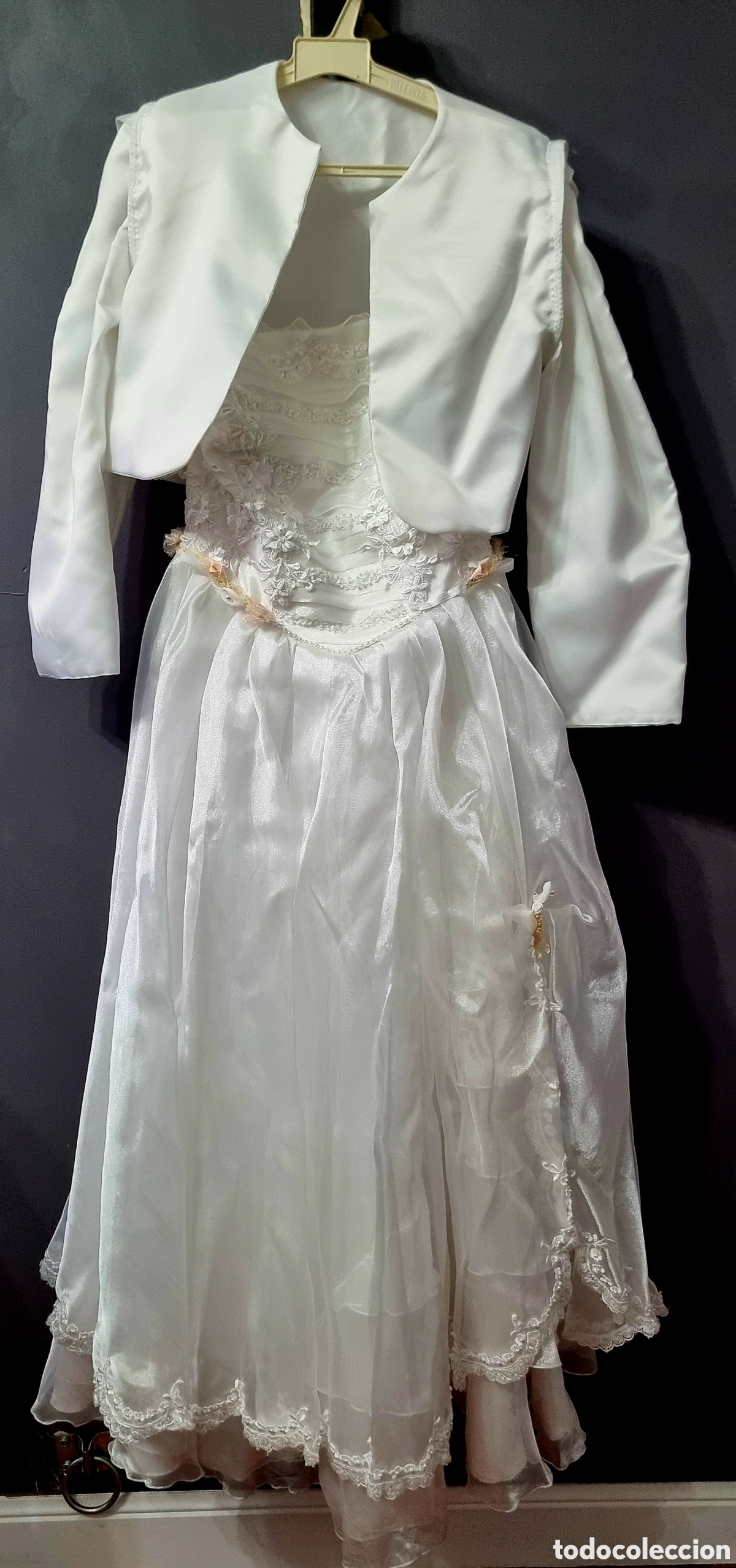 Vintage: Vestido comunion blanco
