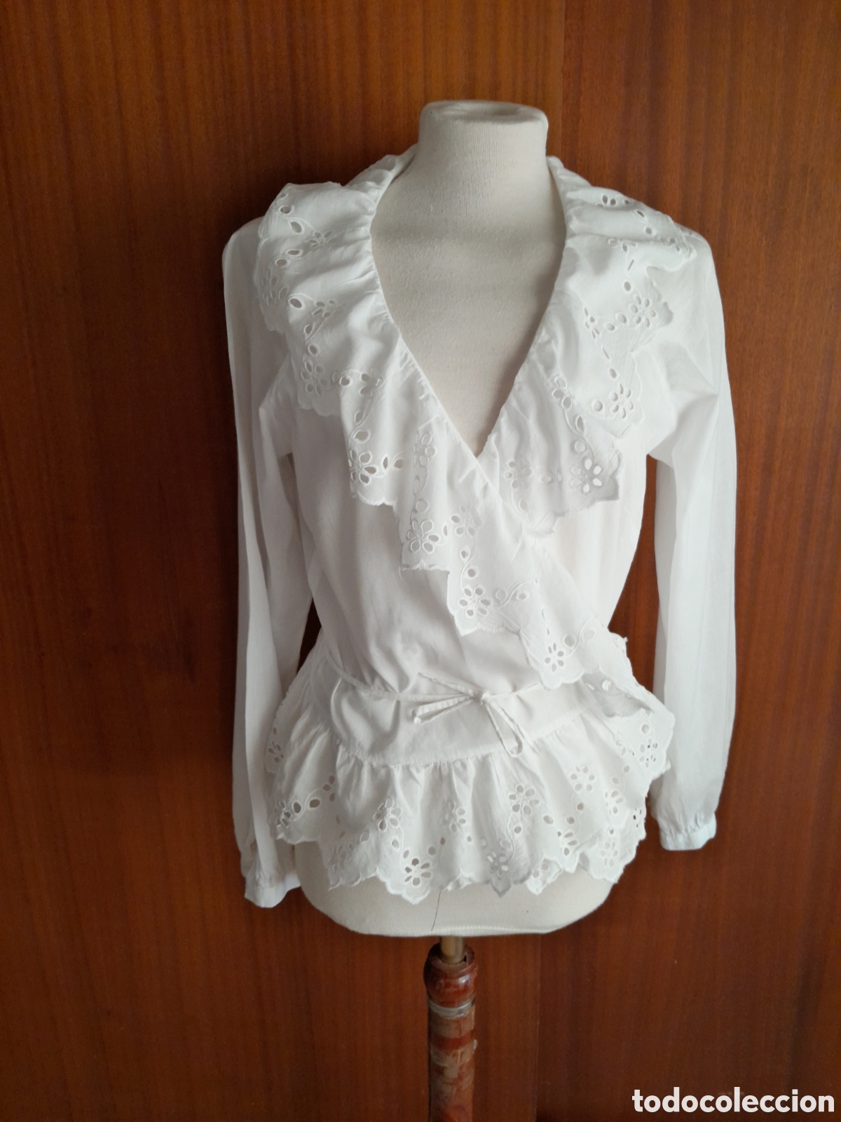 Vintage: Camisa estilo Ibicenca