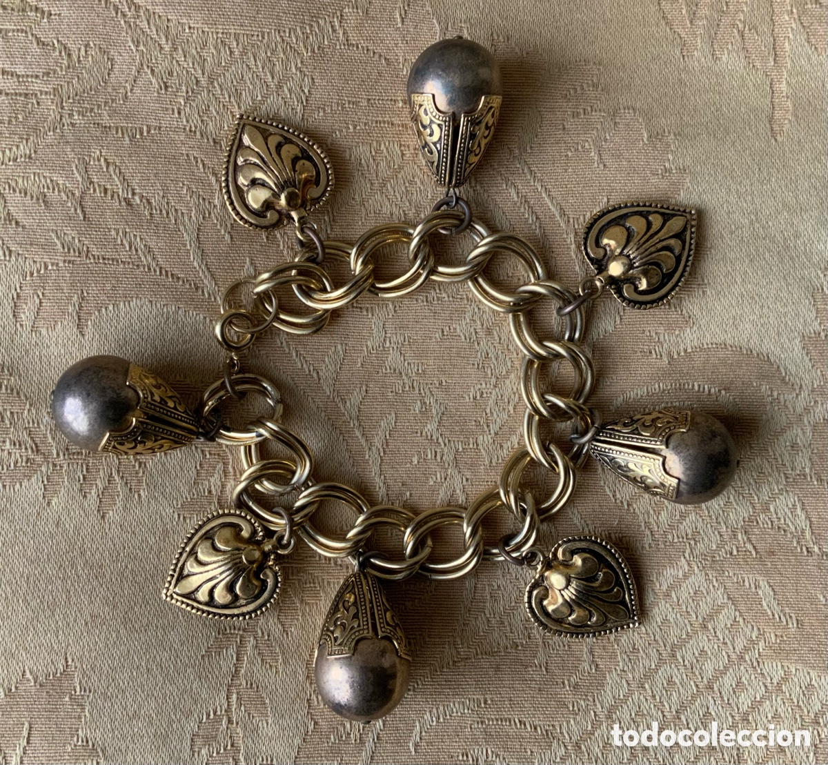 Vintage: PULSERA VINTAGE ABALORIOS - Foto 3