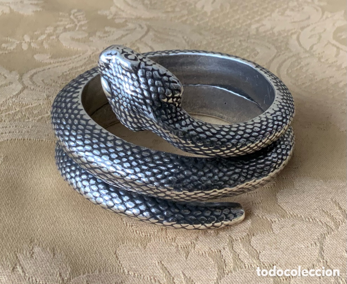 Vintage: PULSERA BRAZALETE SERPIENTE - Foto 12