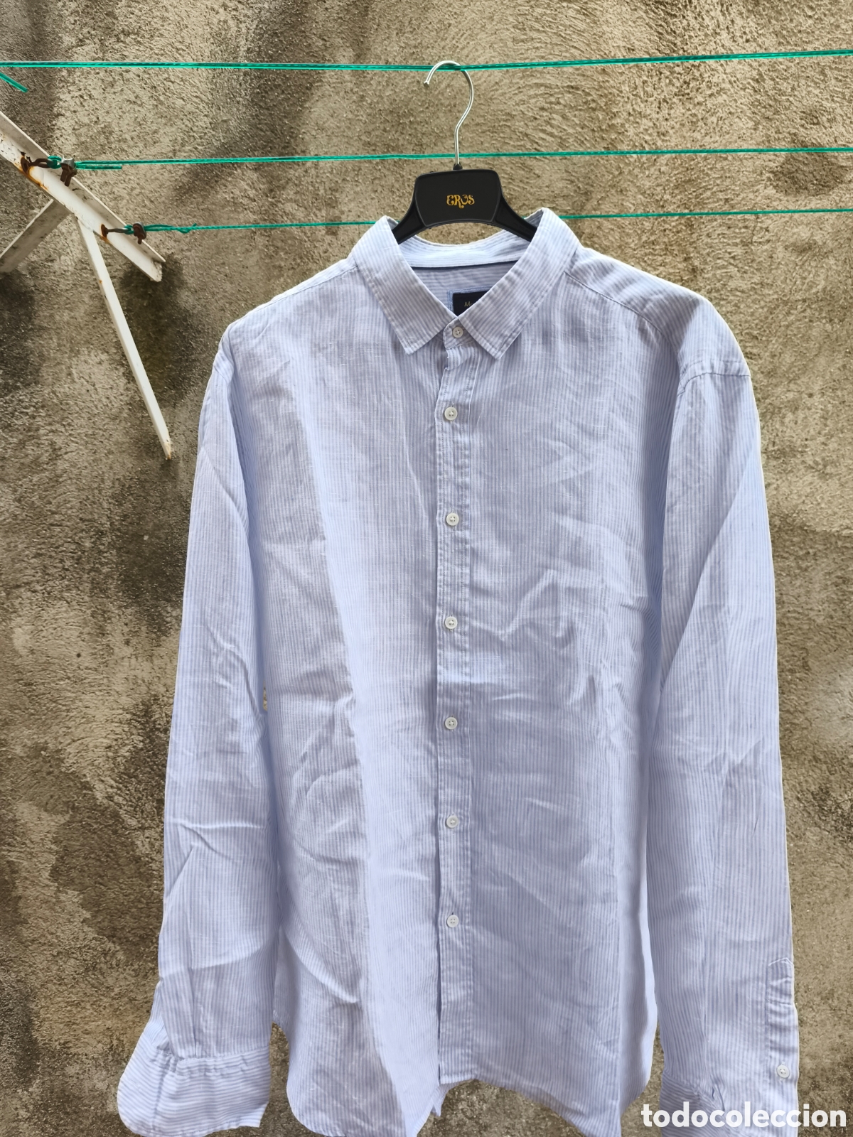 Vintage: Camisa Massimo Dutti 100% lino