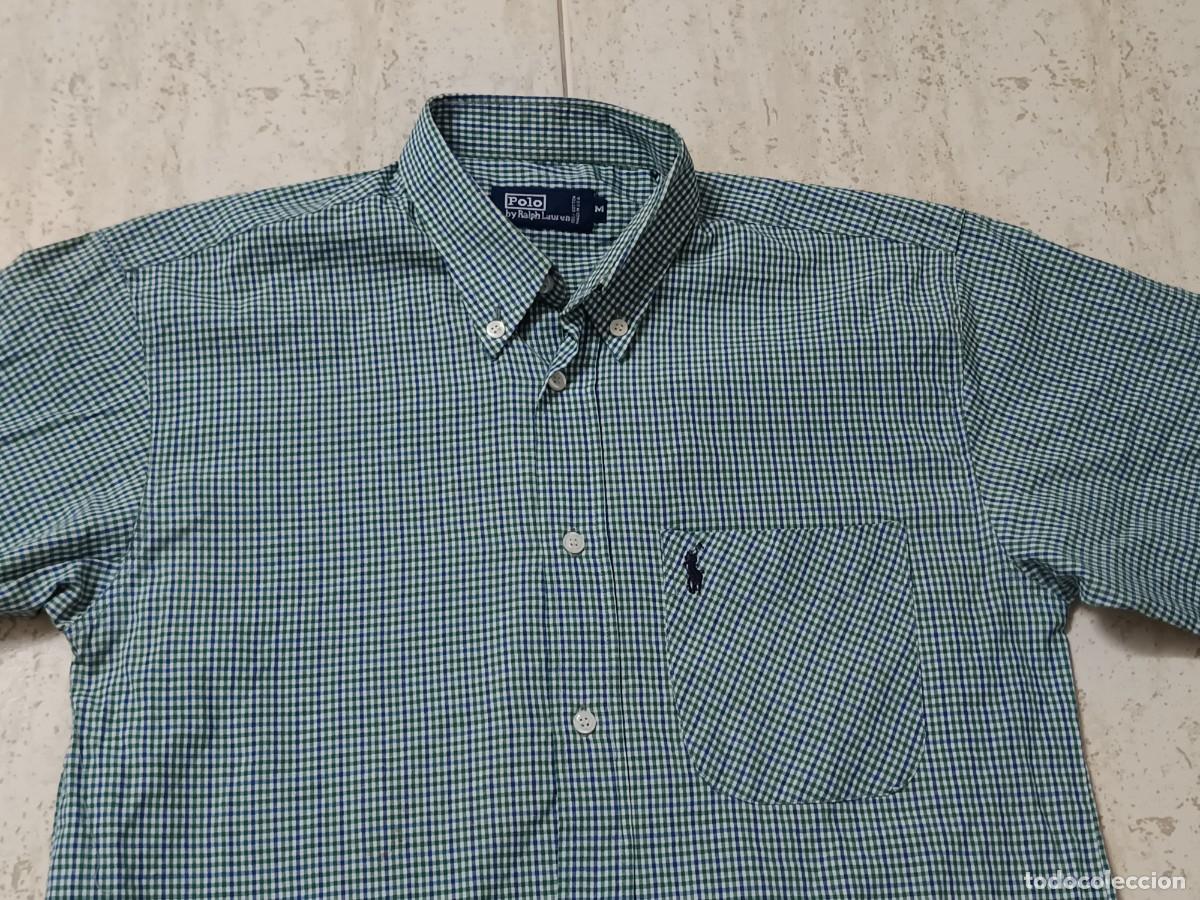 Vintage: CAMISA RALPH LAUREN. TALLA L (manga corta y con bolsillo)