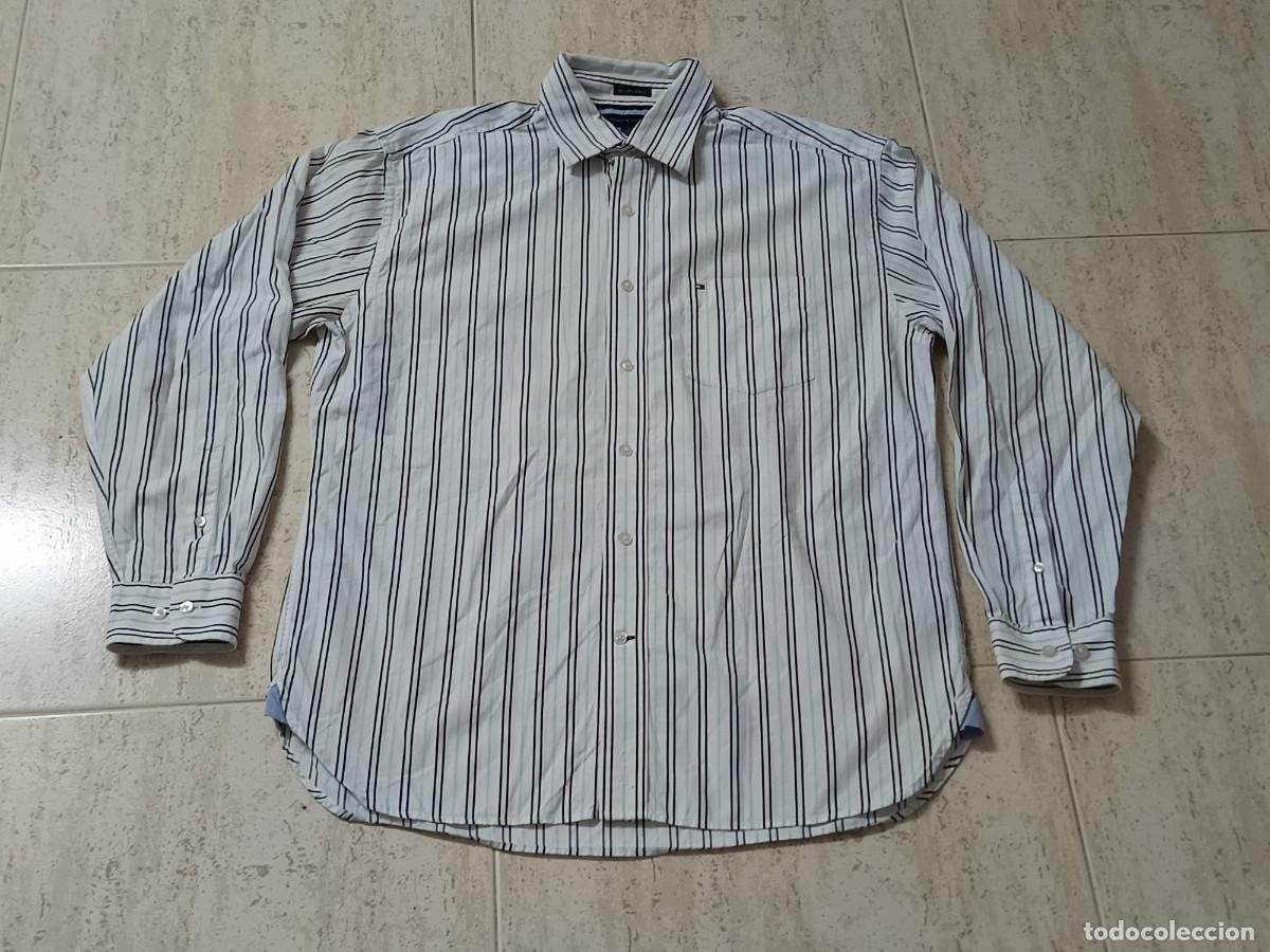 Vintage: CAMISA TOMMY HILFIGER (80's. 2 Ply Fabric). TALLA XL