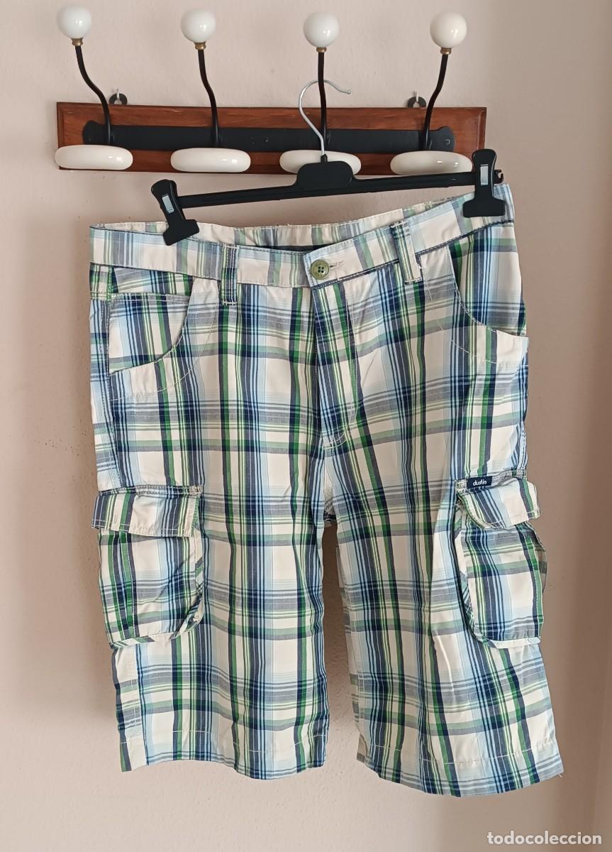 Vintage: Bermuda Cargo Dustin (El Corte Ingl&eacute;s), para hombre. Talla L.