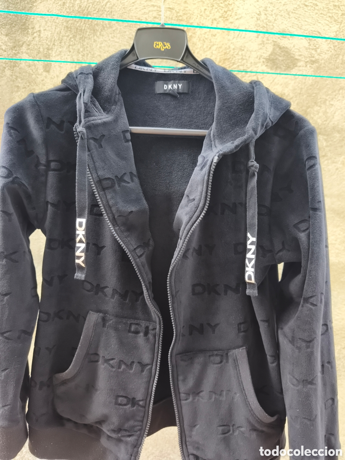 Vintage: Sudadera DKNY, de terciopelo - Foto 7