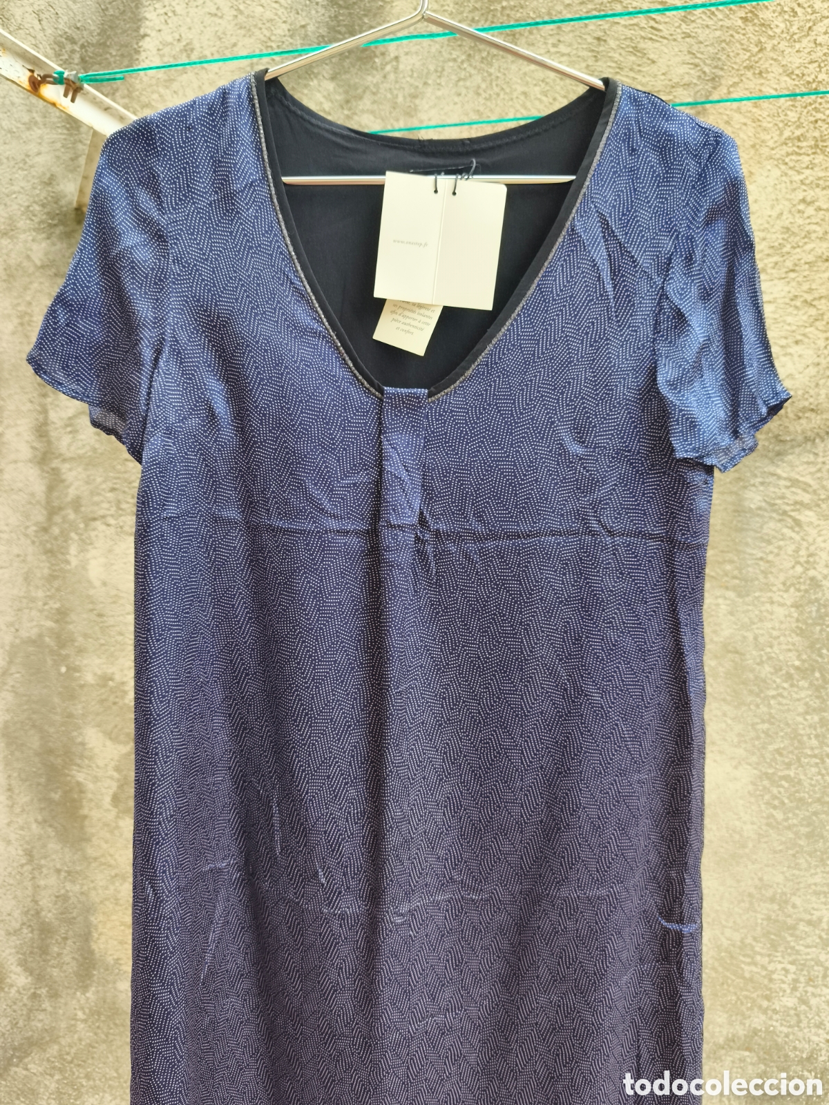 Vintage: Vestido 100% seda, sin estrenar - Foto 4