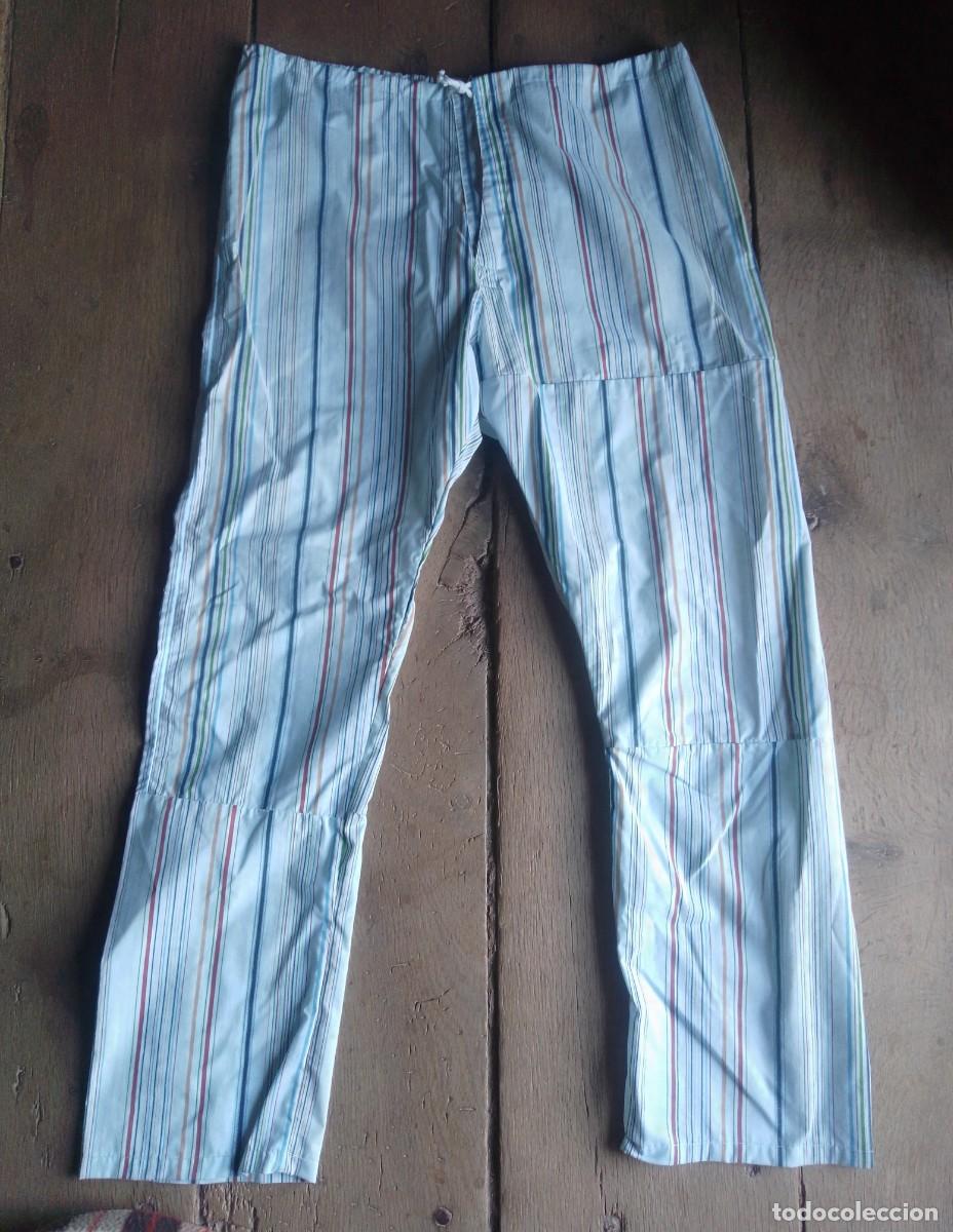 Vintage: Pantal&oacute;n pijama rayas. Verano - Foto 2