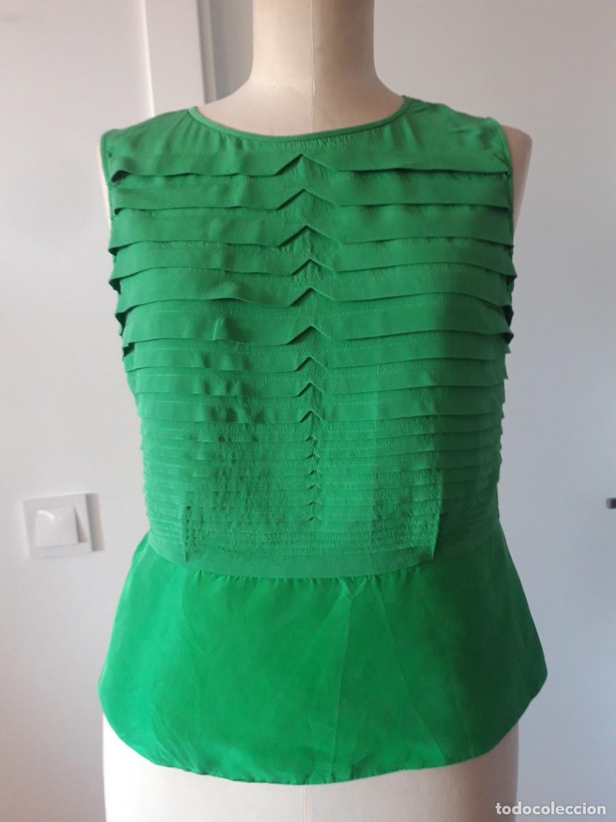 Vintage: Blusa de seda, Diane Von Furstenberg.