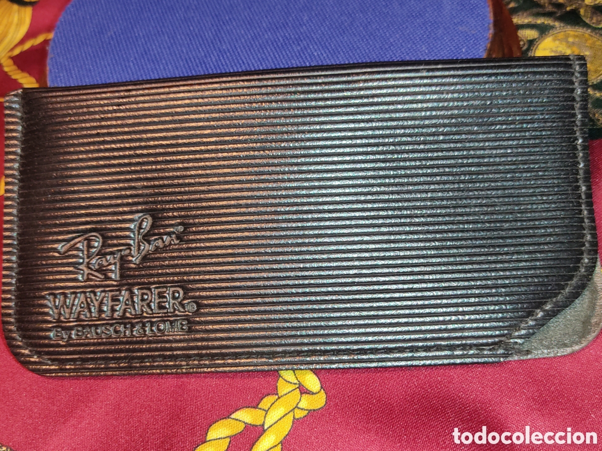 Vintage: Funda gafas de sol Ray Ban Wayfarer,original Vintage.