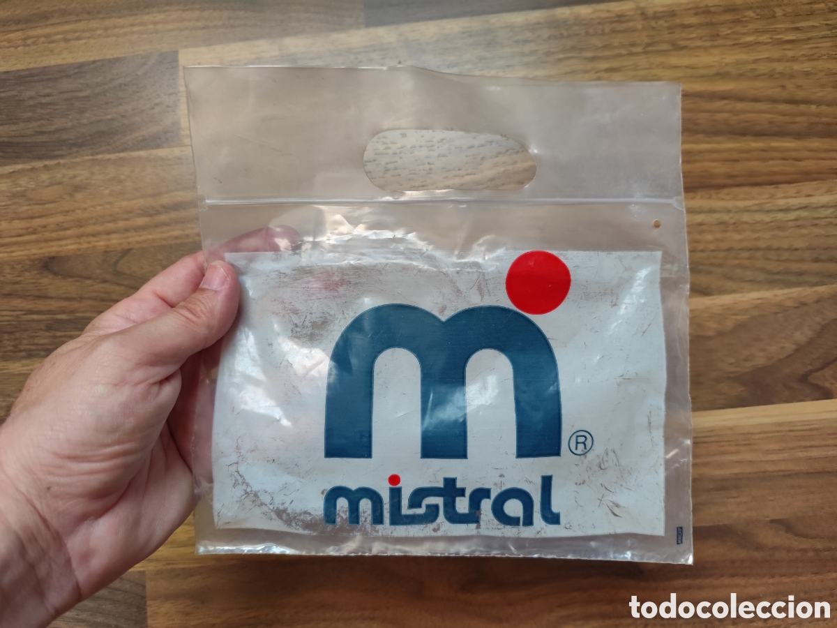 Vintage: Bolsa de Plastico Mistral. A&ntilde;os 90 - Foto 2