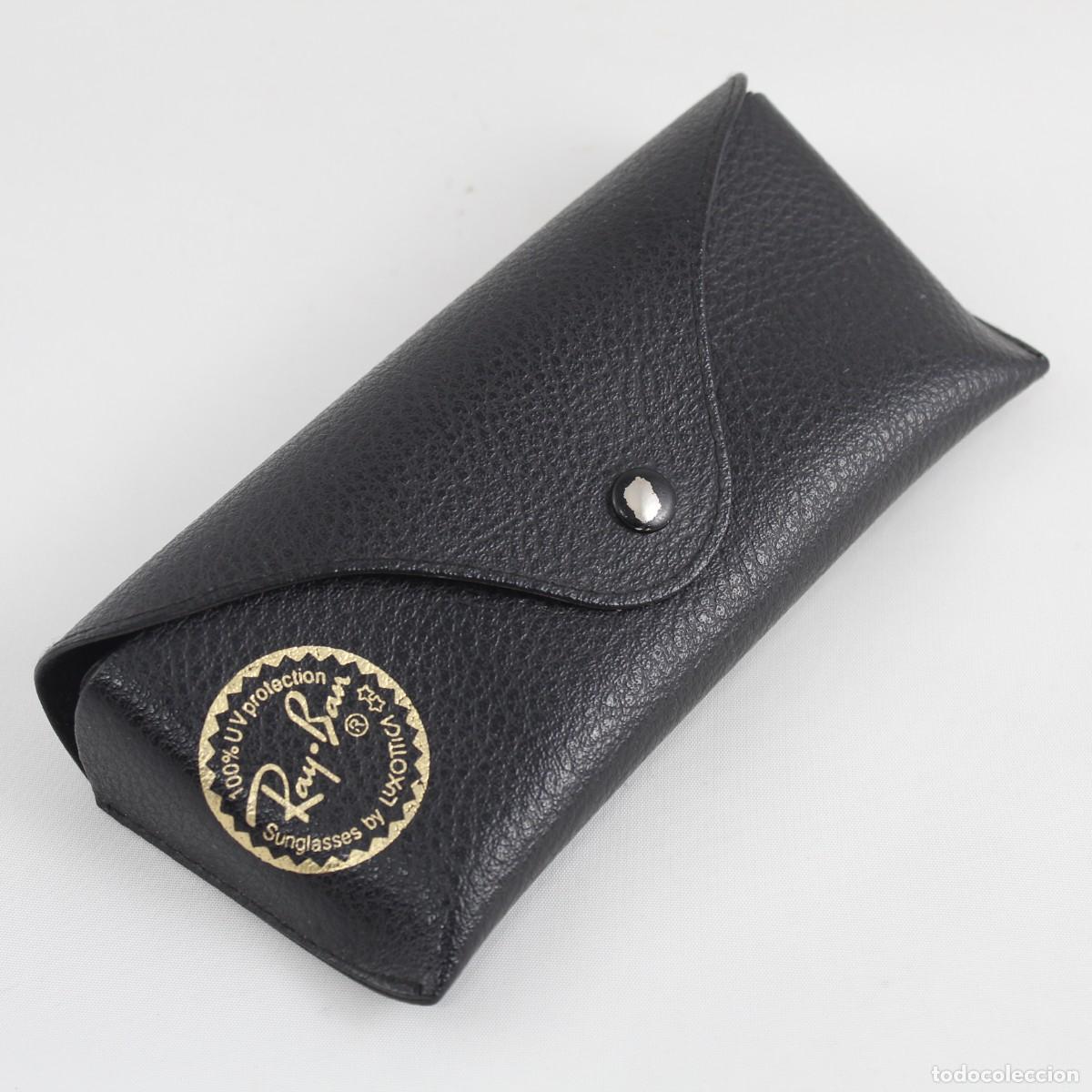 Vintage: Funda Gafas Ray-Ban Negra Original Cl&aacute;sica Vintage Estuche