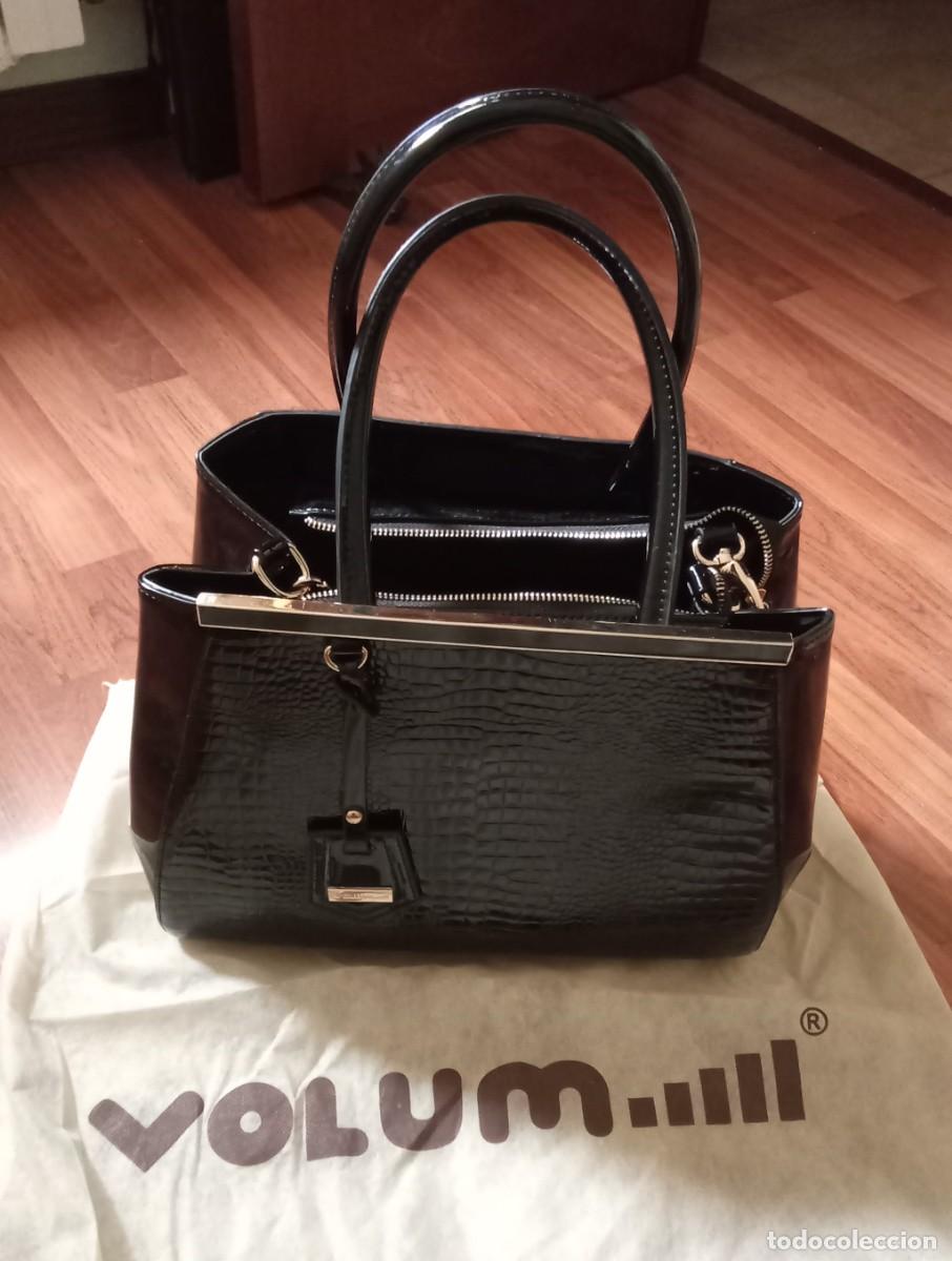 Vintage: bolso negro. Marca VOLUM. nuevo