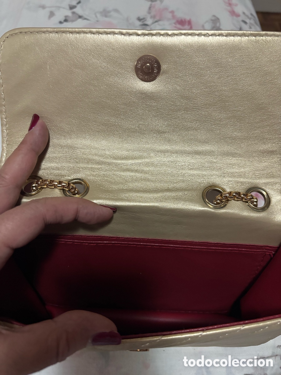 Vintage: Bolso dorado vintage - Foto 3