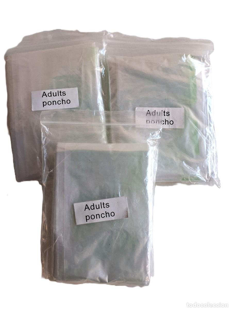 Vintage: 3 IMPERMEABLES-PONCHOS TRANSPARENTES - Foto 2