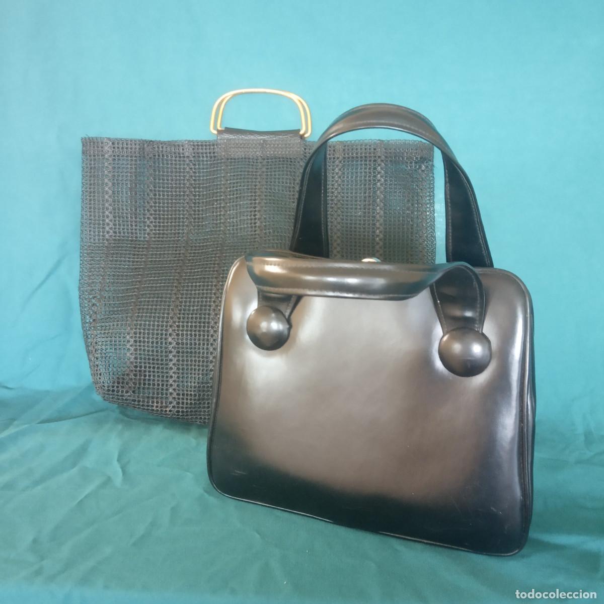 Vintage: Lote 2 Bolsos Vintage (A&ntilde;os 70-80)