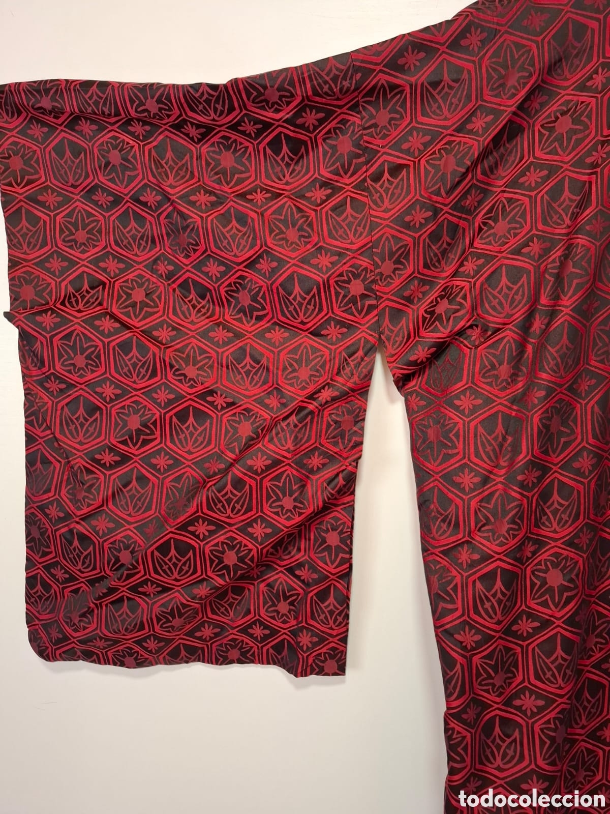 Vintage: Kimono de seda antiguo - Foto 6