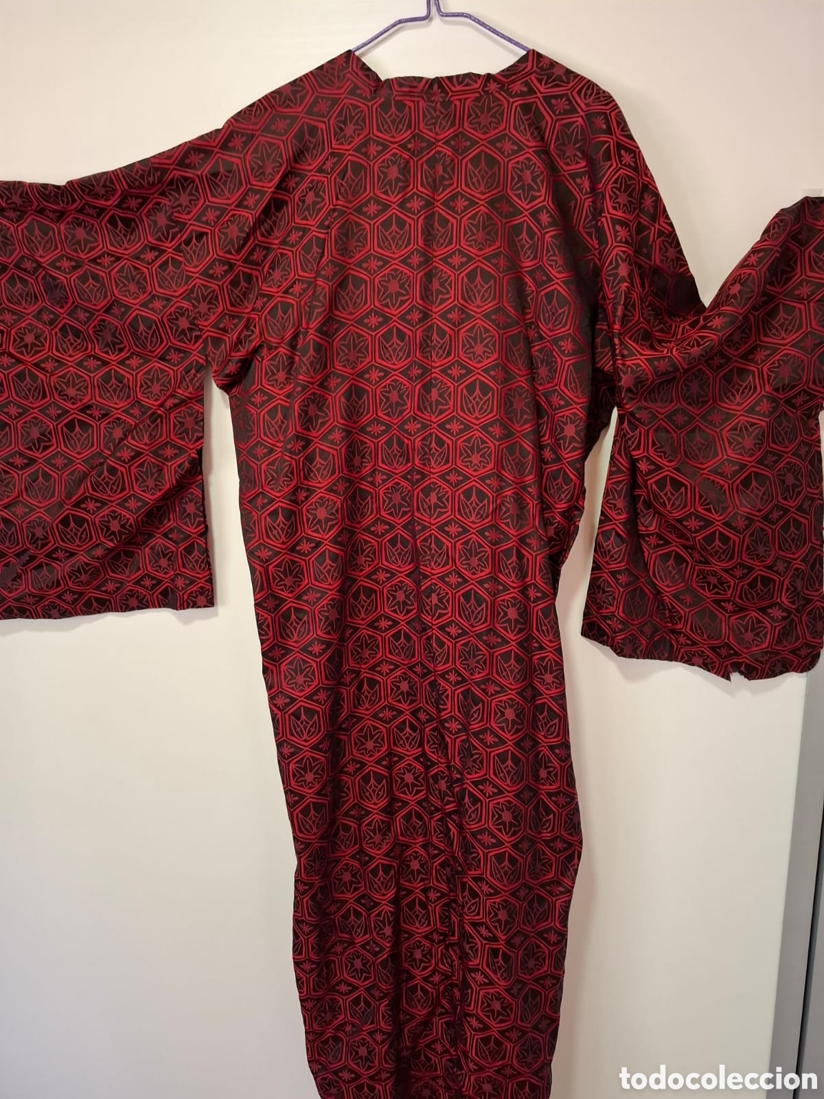 Vintage: Kimono de seda antiguo - Foto 7