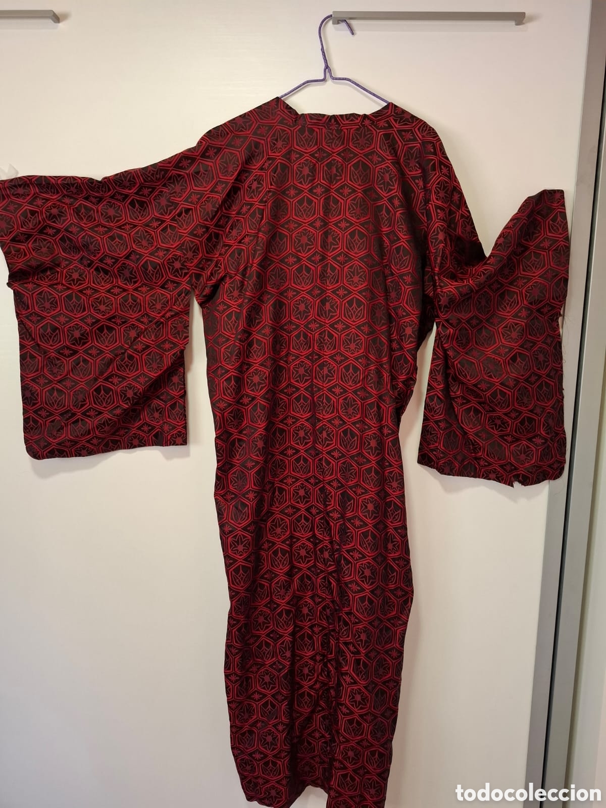 Vintage: Kimono de seda antiguo - Foto 8