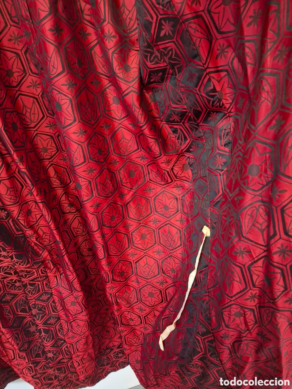 Vintage: Kimono de seda antiguo - Foto 9