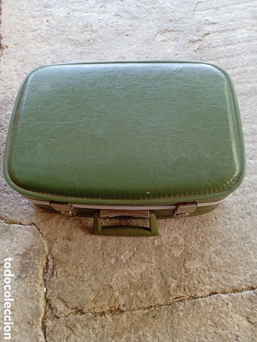 Vintage: Maleta verde vintage - Foto 5