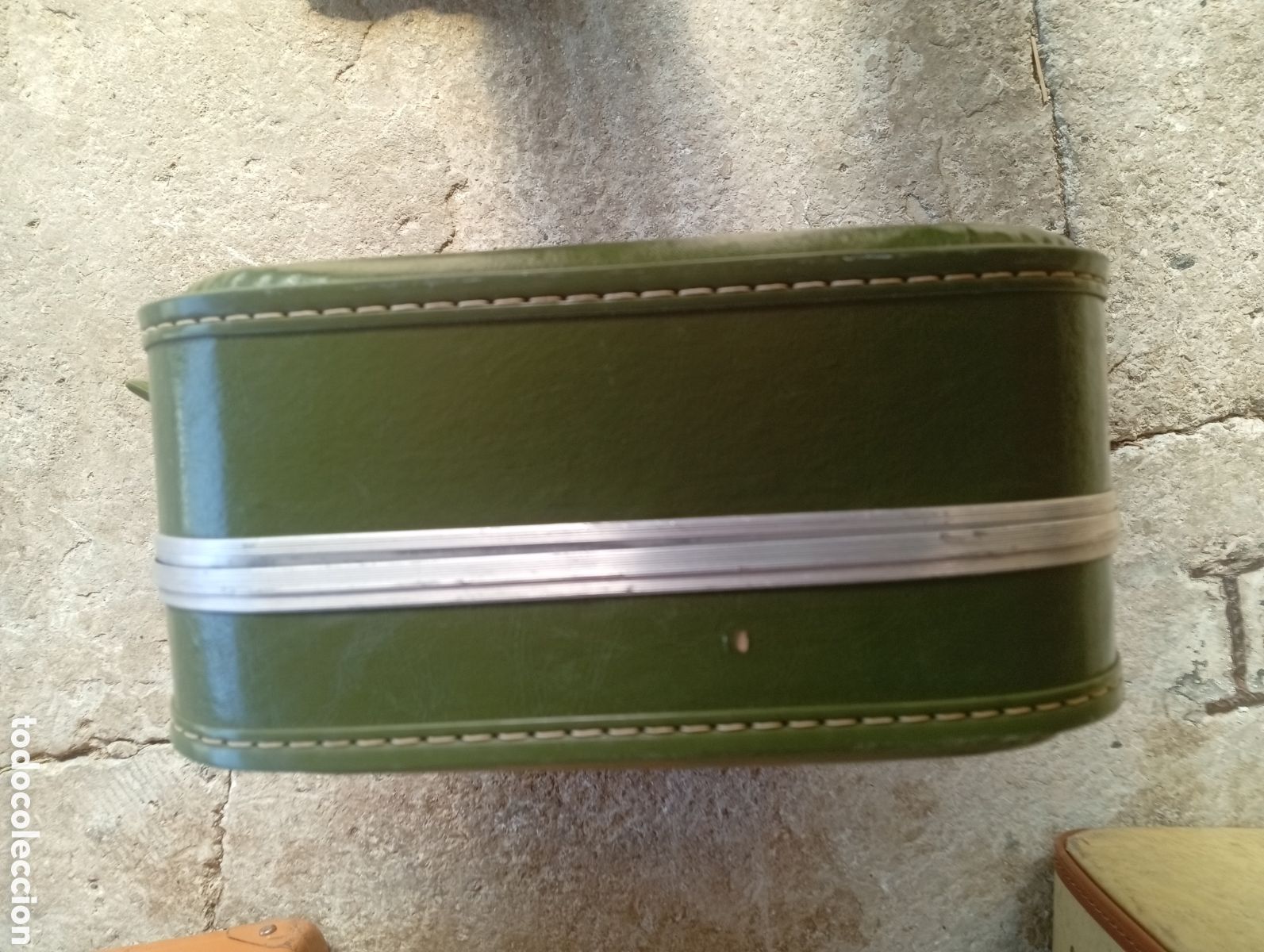 Vintage: Maleta verde vintage - Foto 4